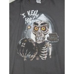 Jeff Dunham 2XL "I Keel You" Gray 100% Heavy Cotton Short Sleeve